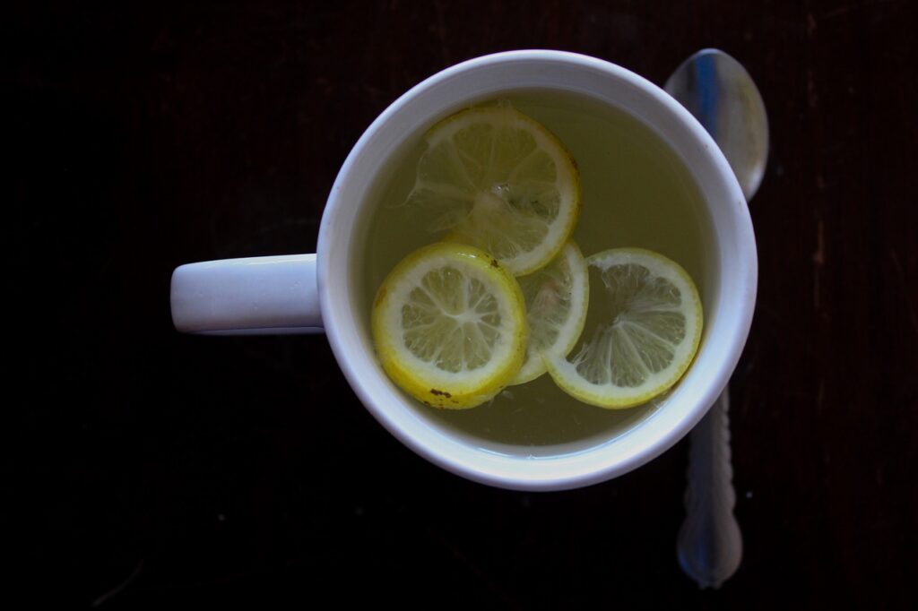 lemon water